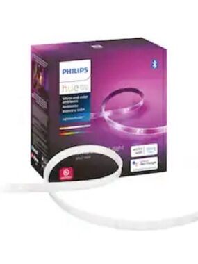 TWO (2) PHILIPS HUE WHITE & COLOR AMBIANCE LIGHT STRIP PLUS (NEW IN BOX)